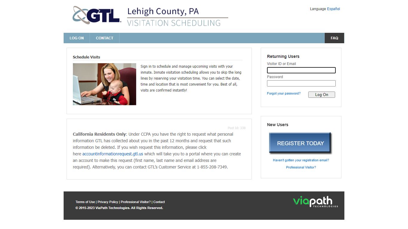 ViaPath Visitor Web 8.0 - GTLVisitMe